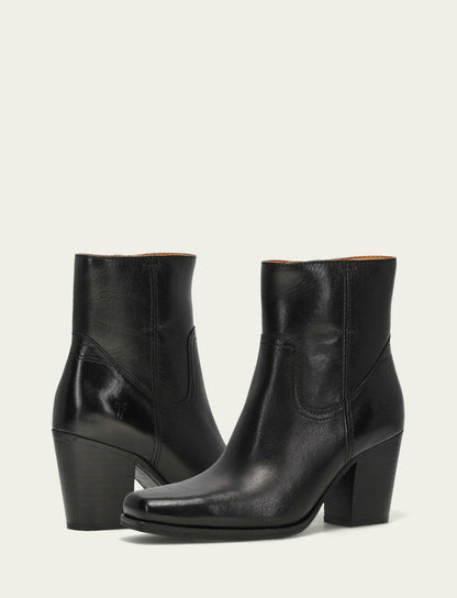 Women's Black Shiloh Zip Booties