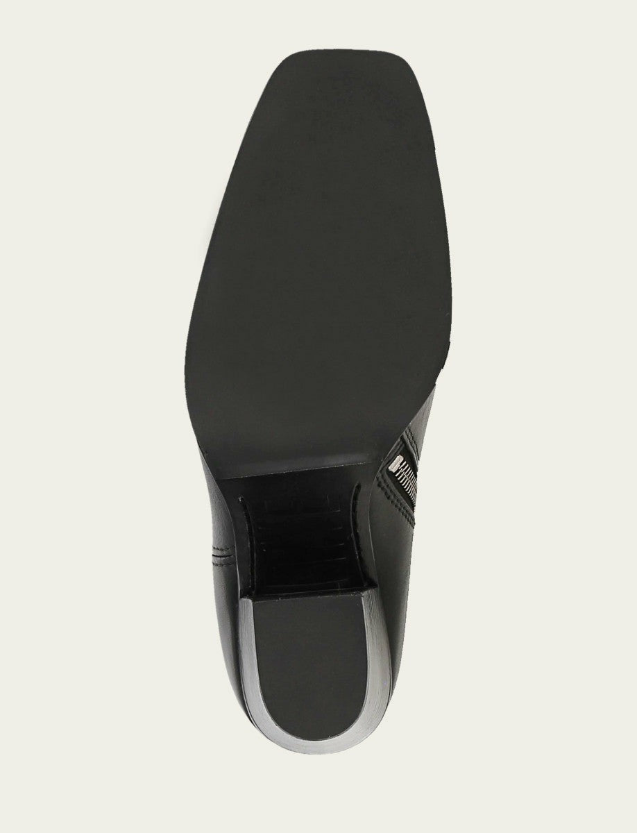 Women's Black Shiloh Zip Booties
