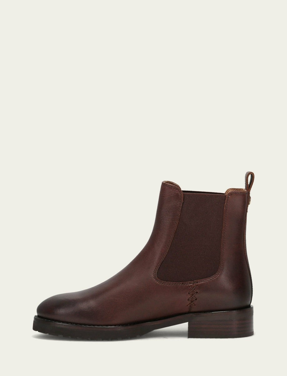 Women's Brown Melissa Lug Chelsea Boot
