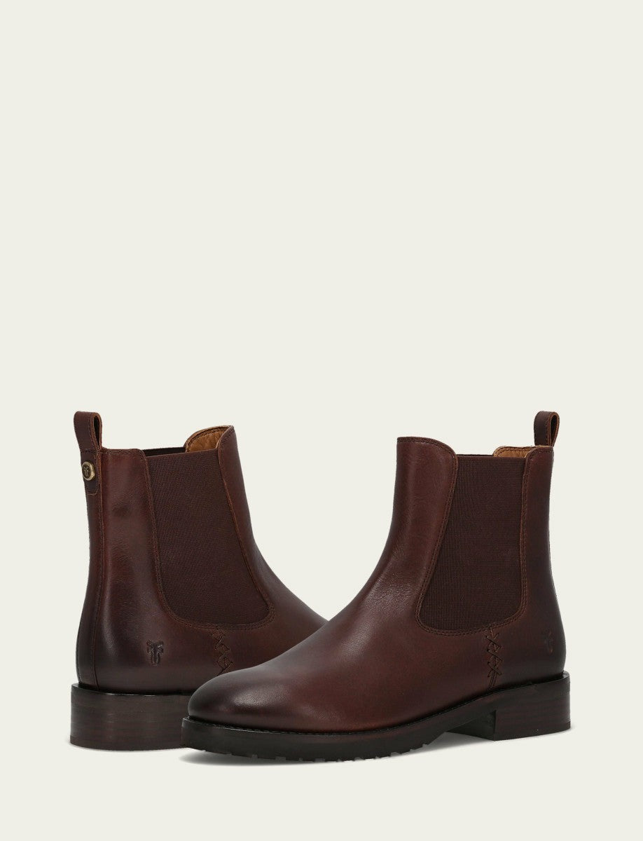 Women's Brown Melissa Lug Chelsea Boot