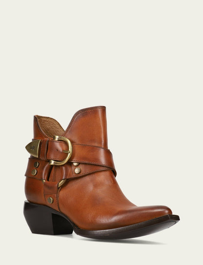 Women's Caramel Sacha Multi Strap Booties