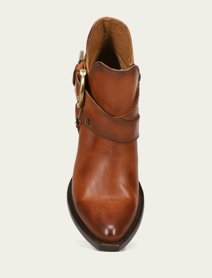 Women's Caramel Sacha Multi Strap Booties