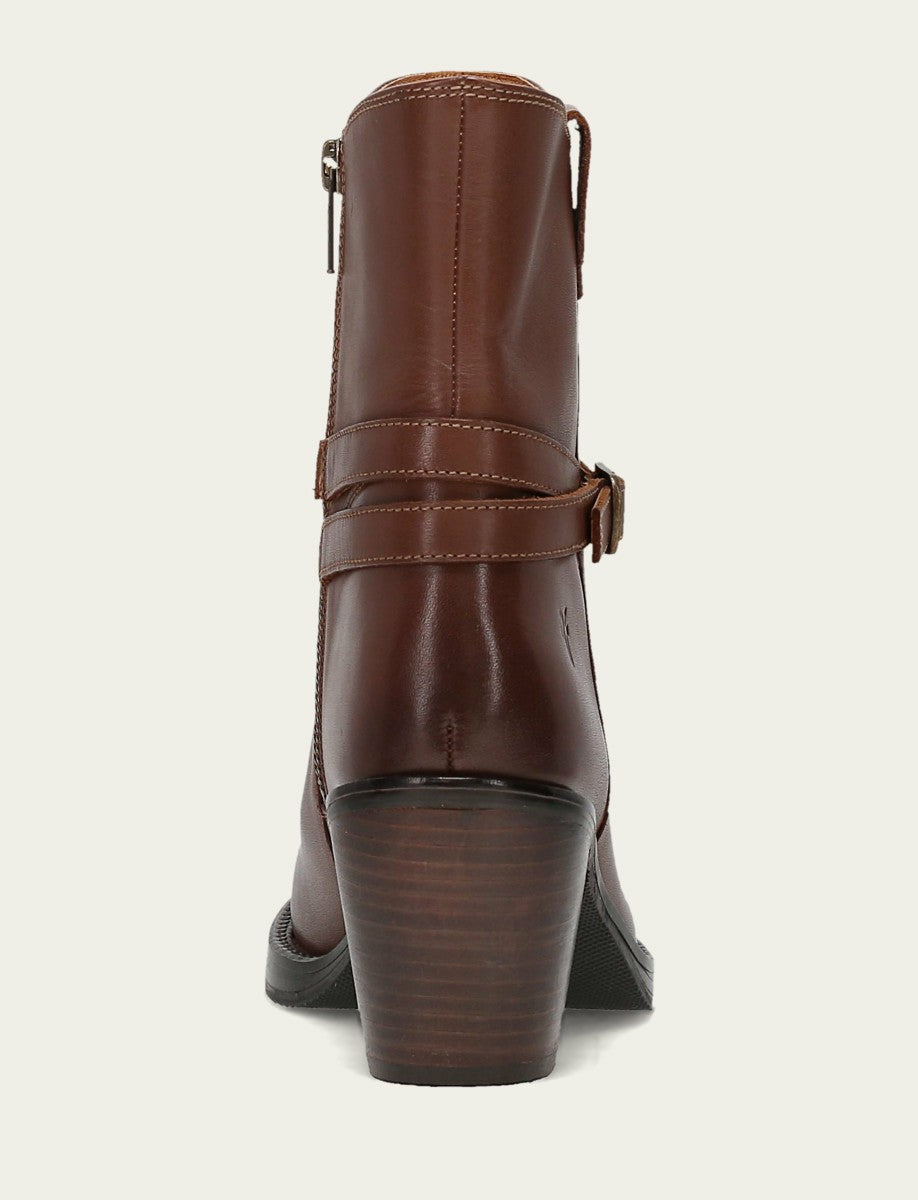 Women's Walnut Rylee Belted Inside Zip Boot