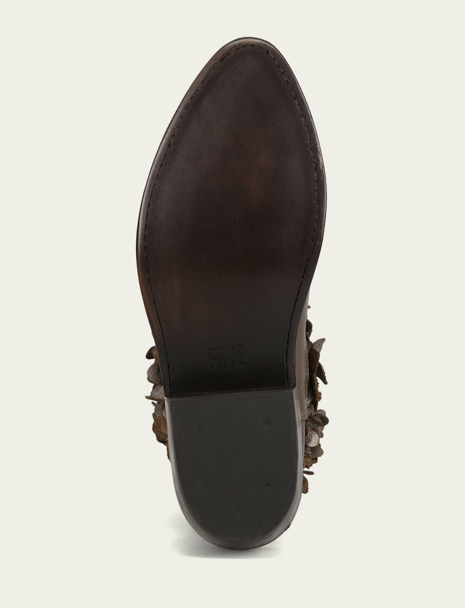 Women's Metallic Stone Billy Flower Bootie