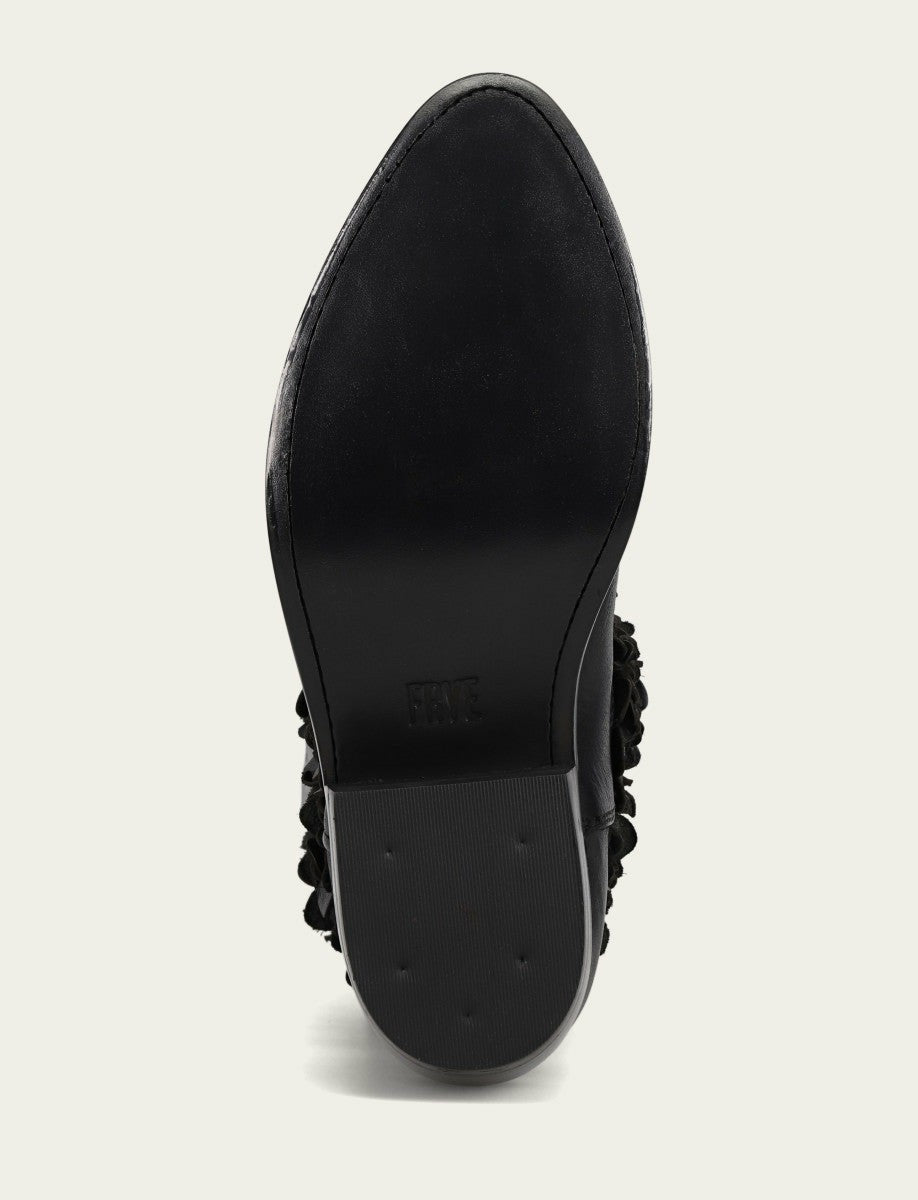 Women's Black Billy Flower Bootie