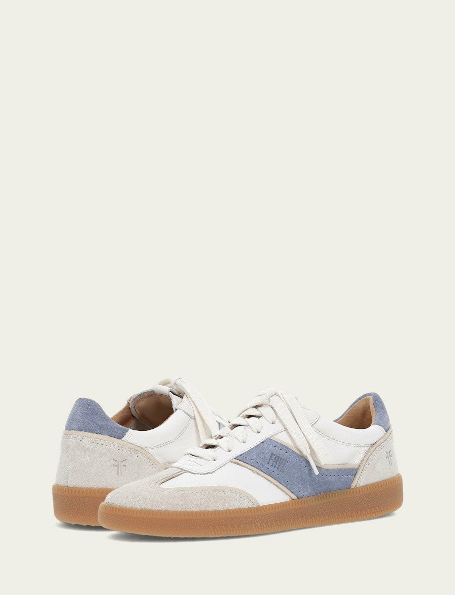 Women's Ivory Azul Milly Low Lace Casual Sneakers