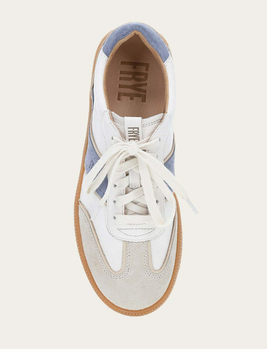 Women's Ivory Azul Milly Low Lace Casual Sneakers