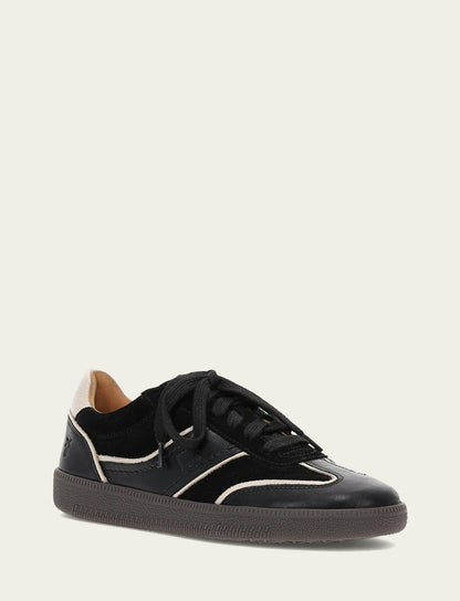 Women's Black Milly Low Lace Sneakers