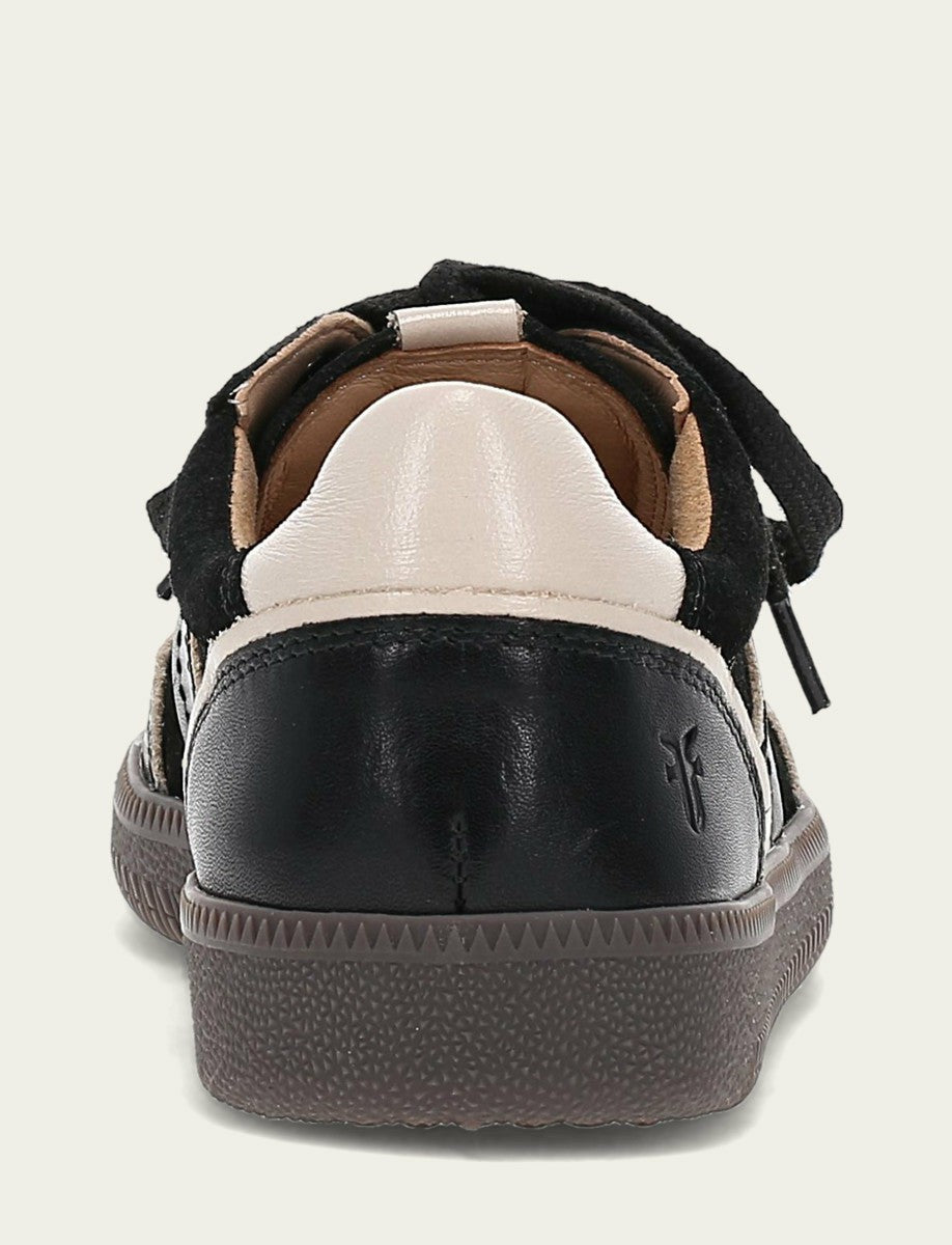 Women's Black Milly Low Lace Sneakers