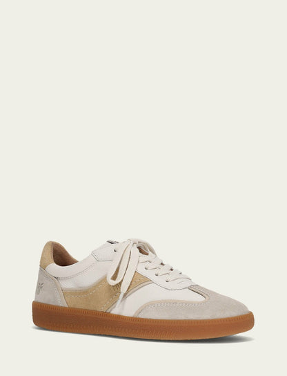 Women's Ivory Lemon Milly Low Lace Casual Sneakers