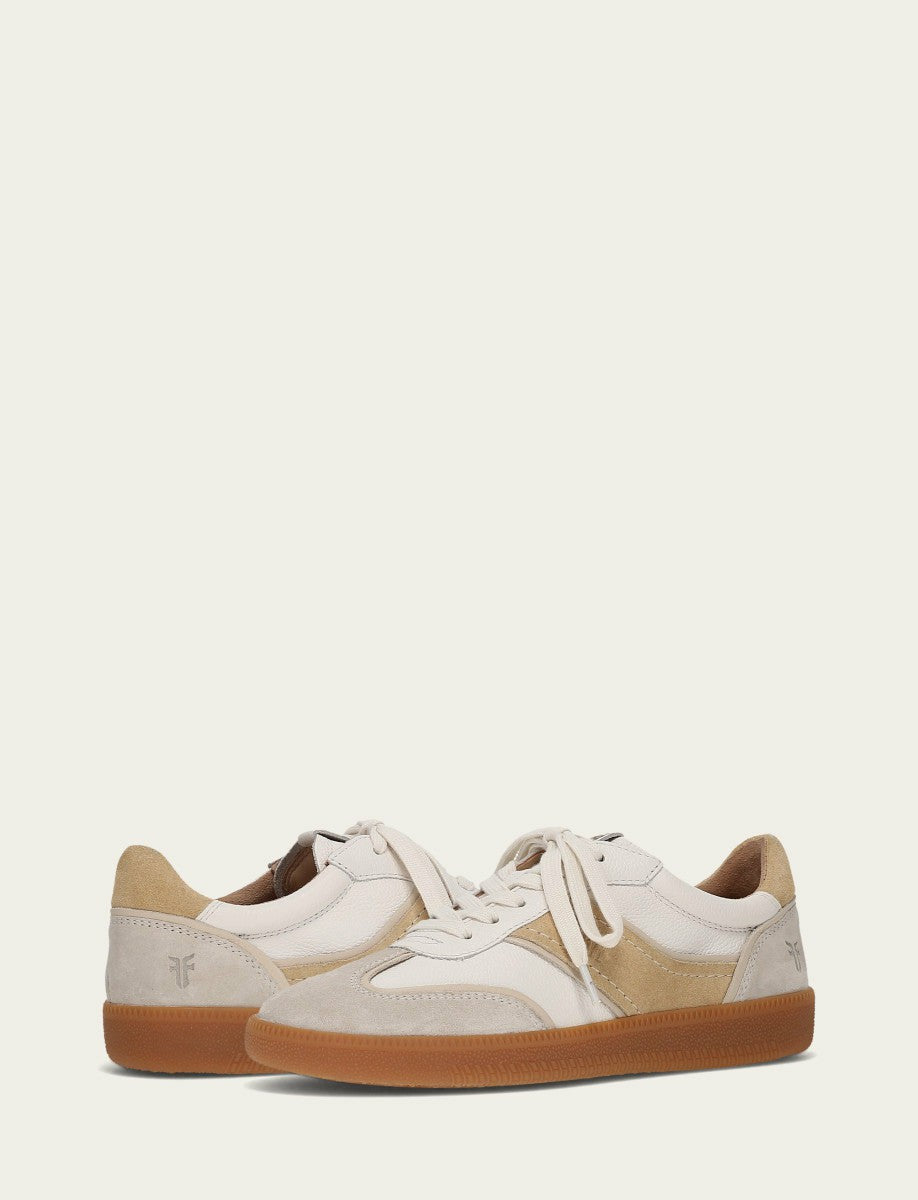 Women's Ivory Lemon Milly Low Lace Casual Sneakers