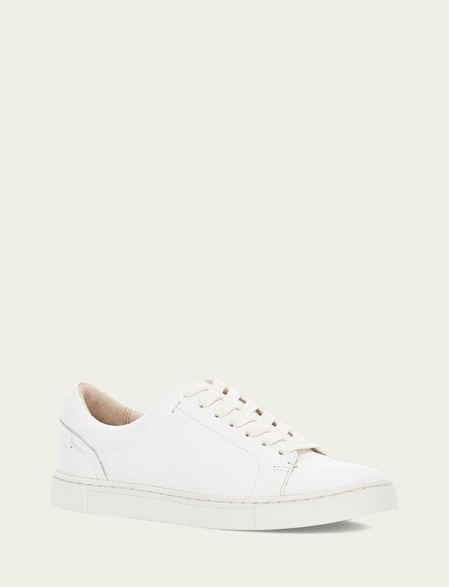 Women's White Ivy Low Lace Sneakers