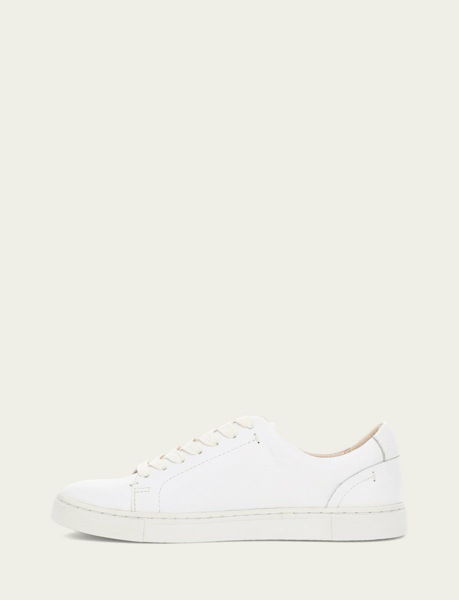 Women's White Ivy Low Lace Sneakers