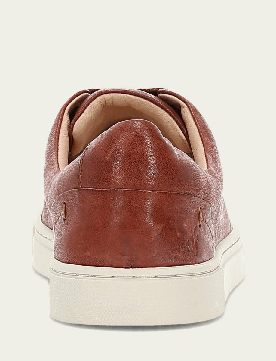 Women's Cognac Ivy Low Lace Sneakers