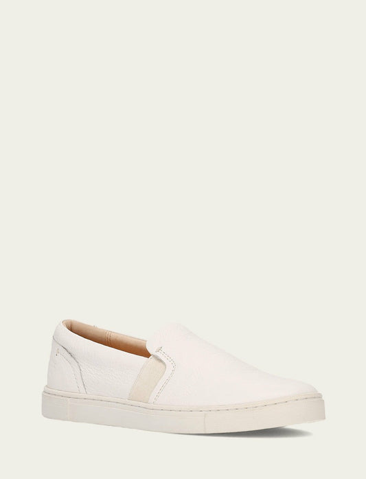 Women's White Ivy Slip On Sneakers