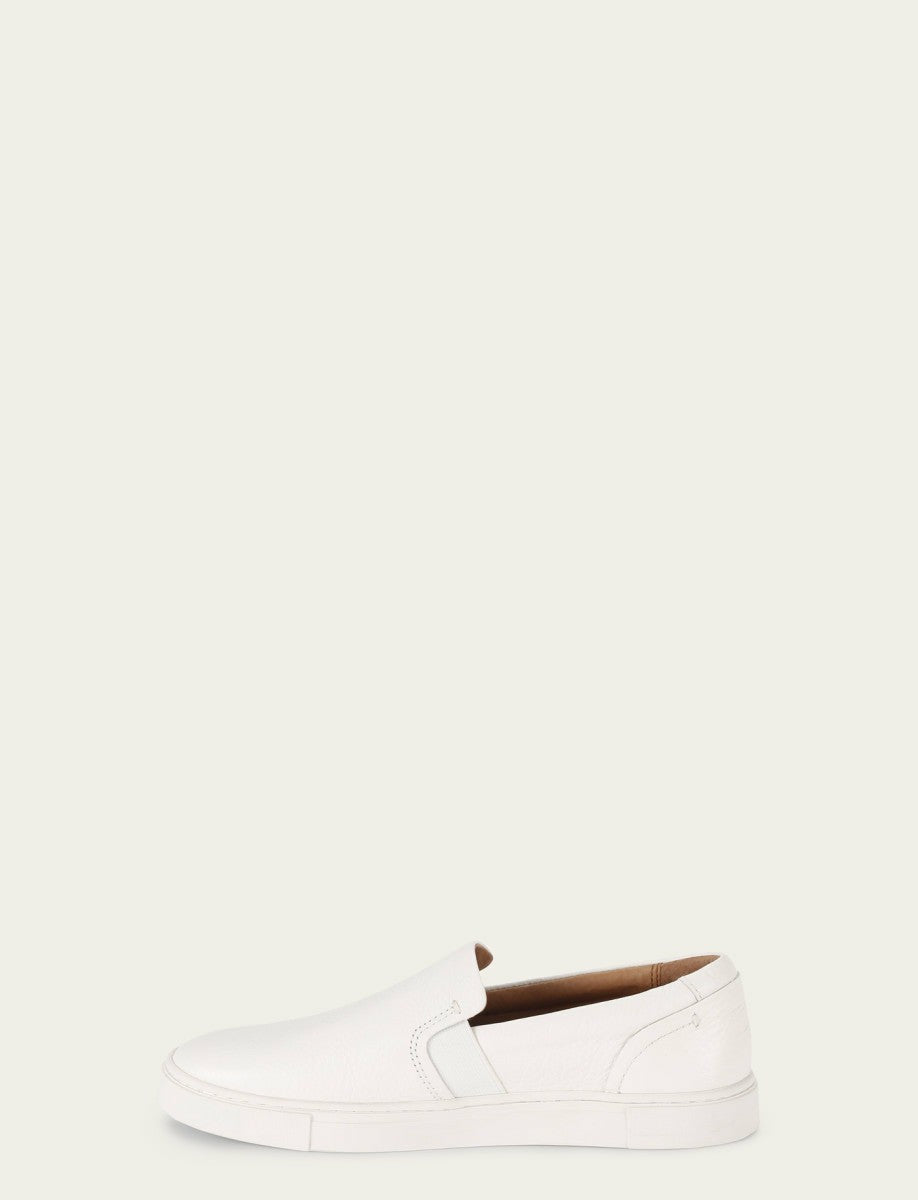 Women's White Ivy Slip On Sneakers