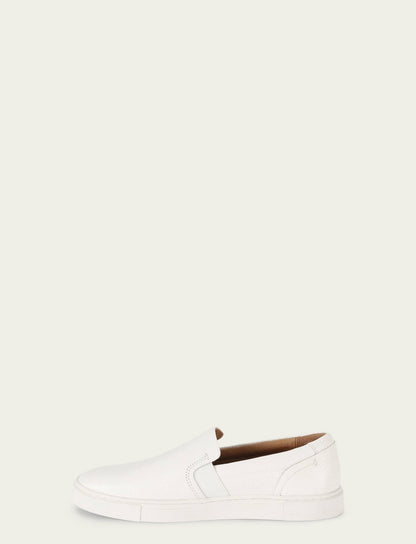 Women's White Ivy Slip On Sneakers