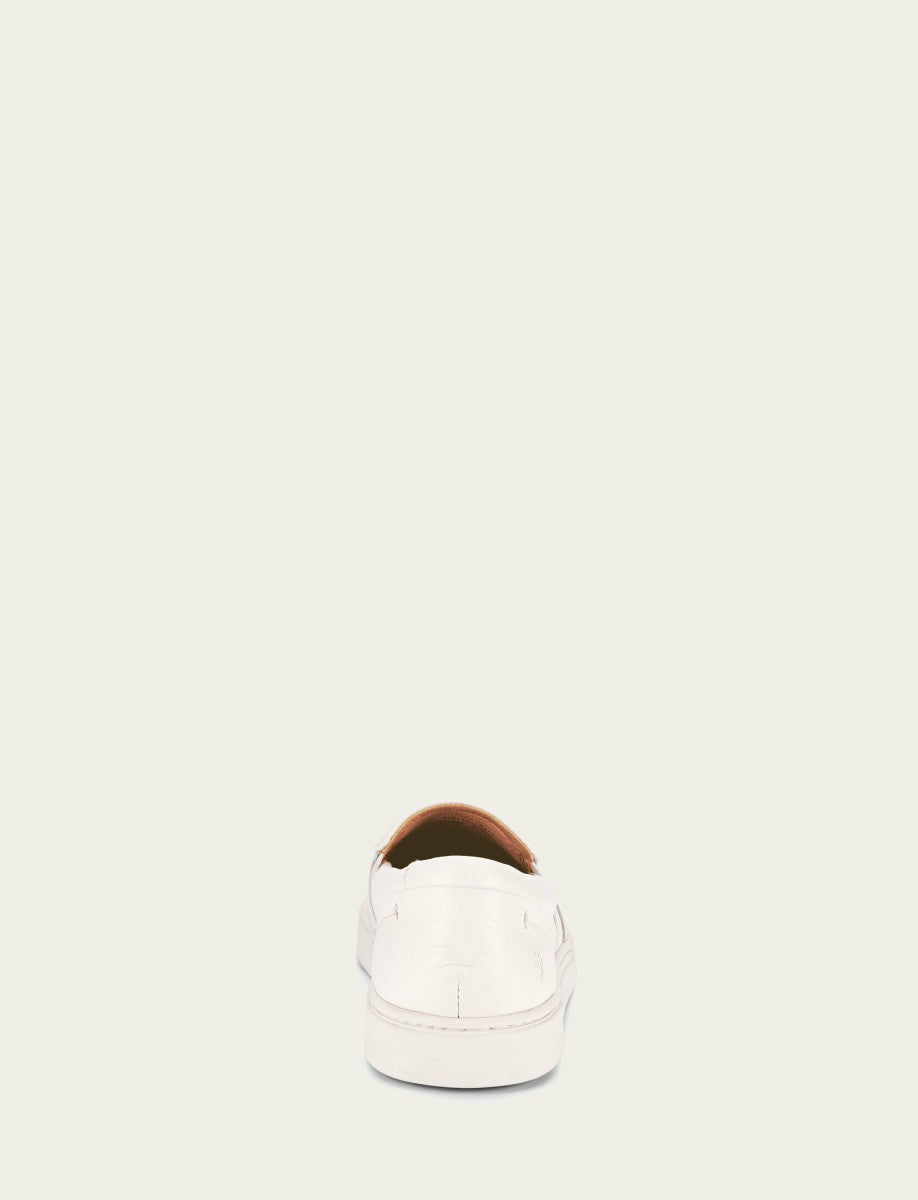 Women's White Ivy Slip On Sneakers