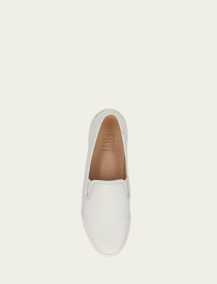 Women's White Mia Slip On Sneakers