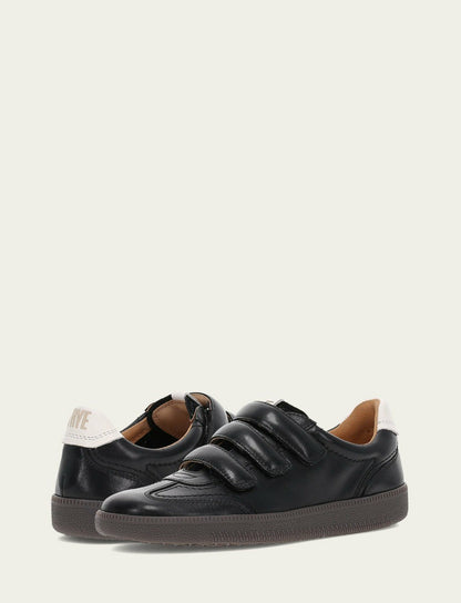 Women's Black Milly 3 Strap Sneakers