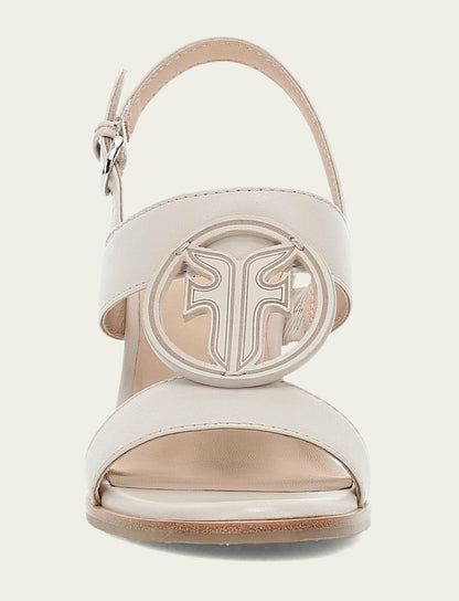 Women's Ivory Rachel Logo Sandals