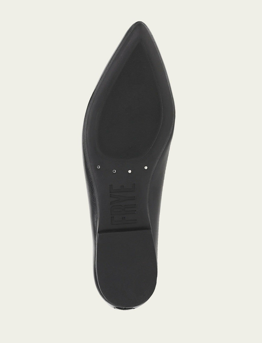 Women's Black Heather Ballet Flats