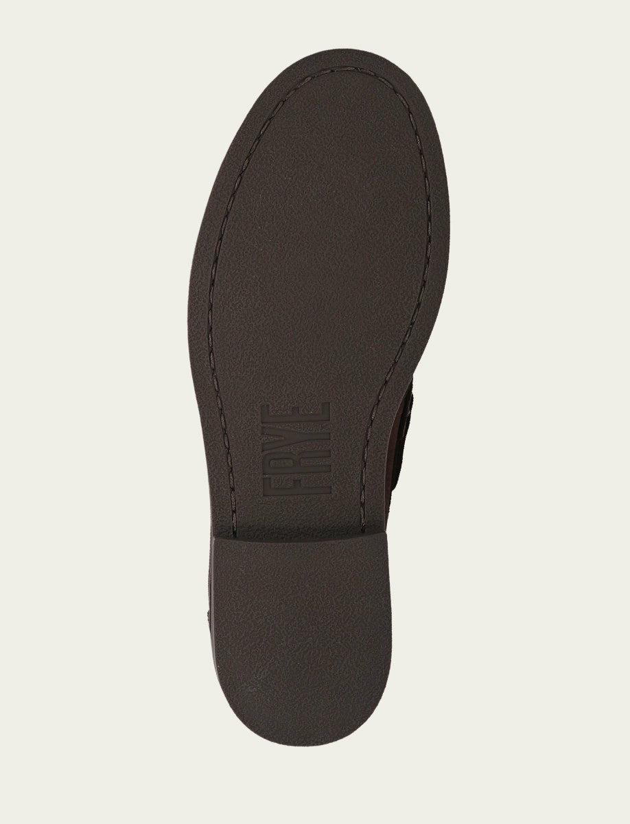Women’s Brown Leather Harper One Eye Tie Boat Shoes