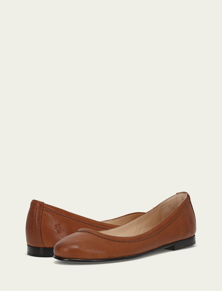 Women’s Cognac Carson Ballet Flats