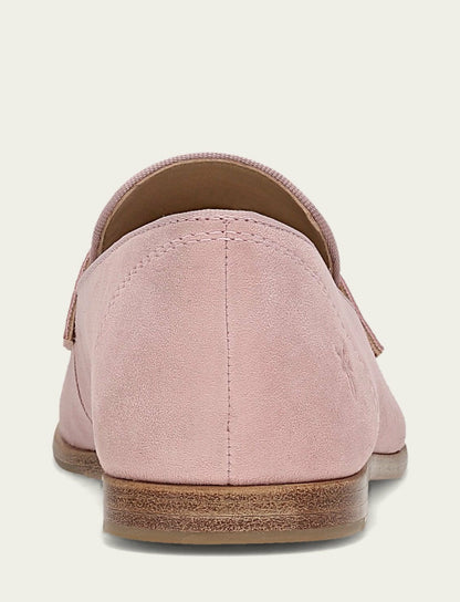 Women’s Soft Pink Faith Suede Loafers