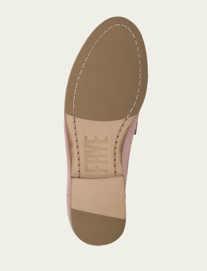 Women’s Soft Pink Faith Suede Loafers