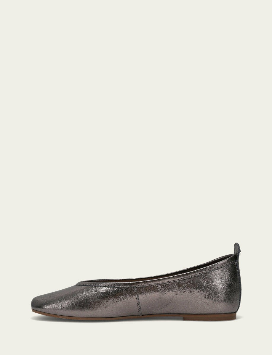Women’s Platinum Hayley Ballet Flats