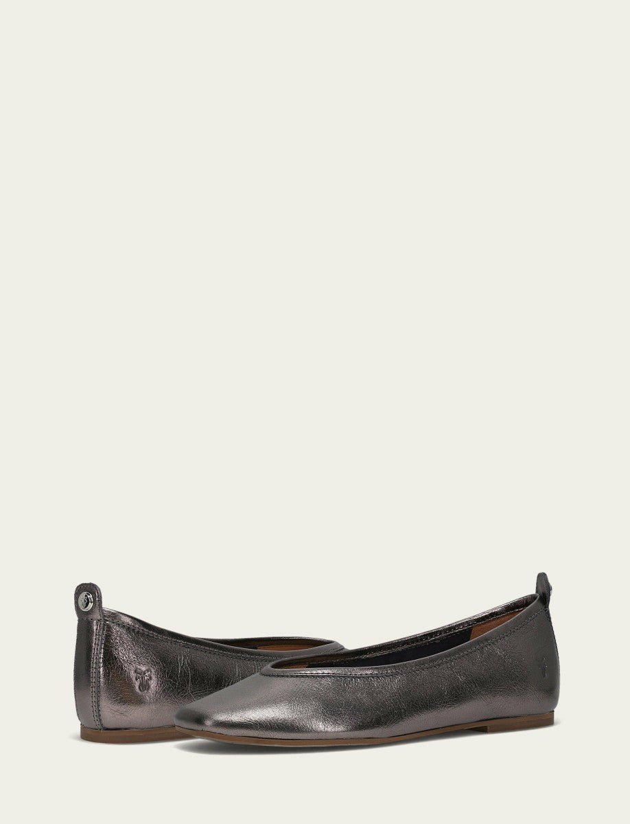 Women’s Platinum Hayley Ballet Flats