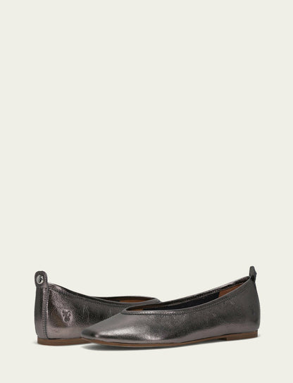 Women’s Platinum Hayley Ballet Flats
