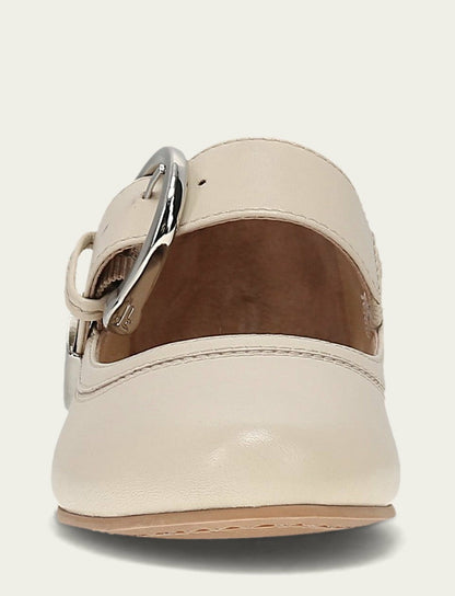 Women's Ecru Carson Mary Jane Flats