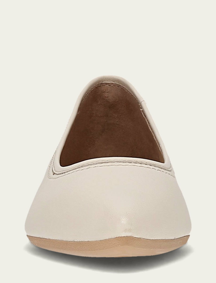 Women’s Ecru Heather Ballet Flats