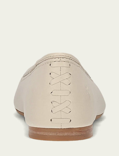 Women’s Ecru Heather Ballet Flats