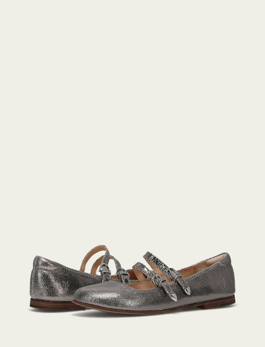 Women’s Gunmetal Carson Multi Mary Jane Flats