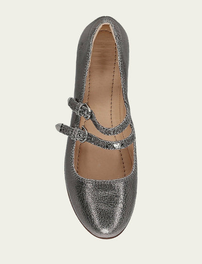 Women’s Gunmetal Carson Multi Mary Jane Flats