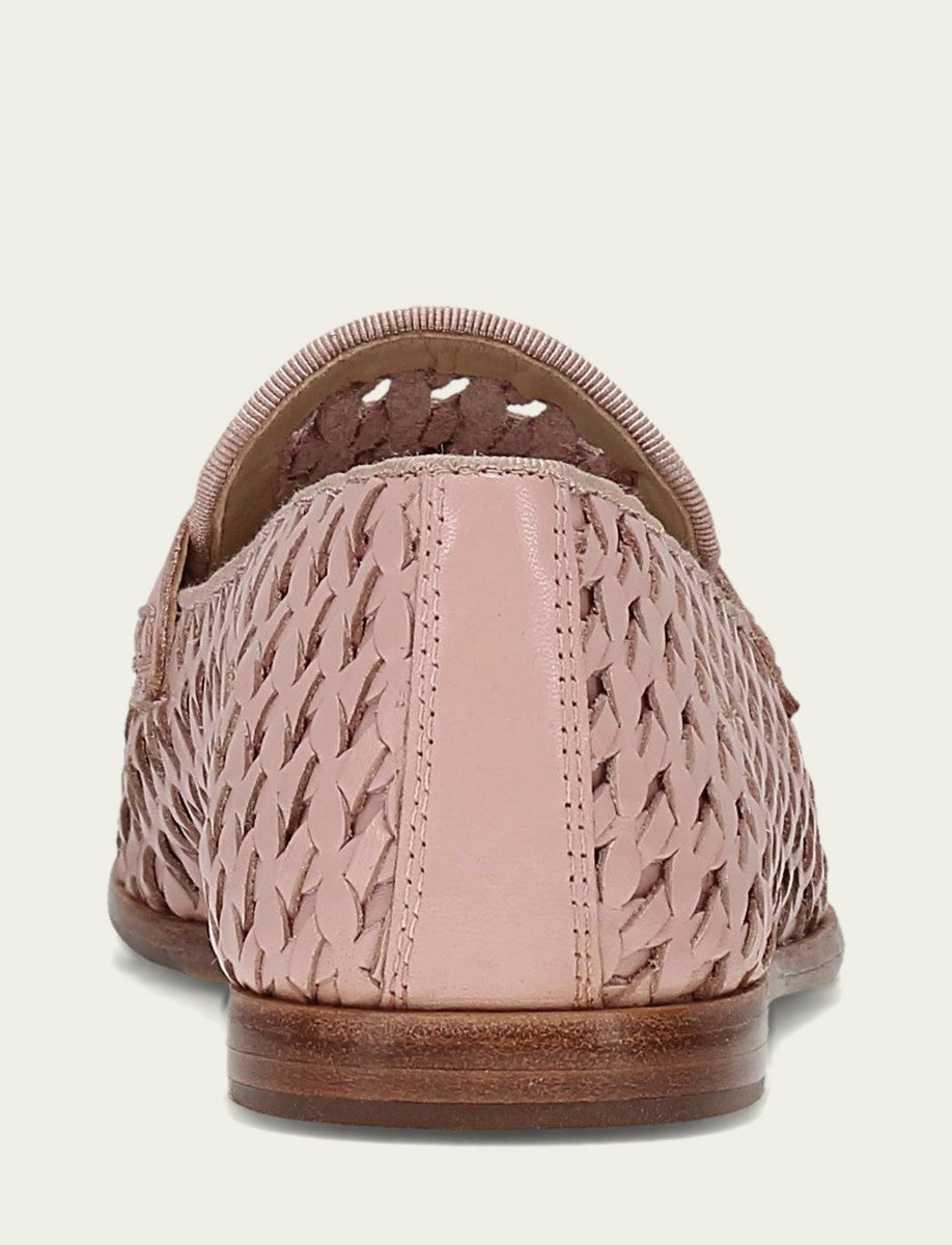 Women’s Cameo Rose Faith Woven Leather Loafers