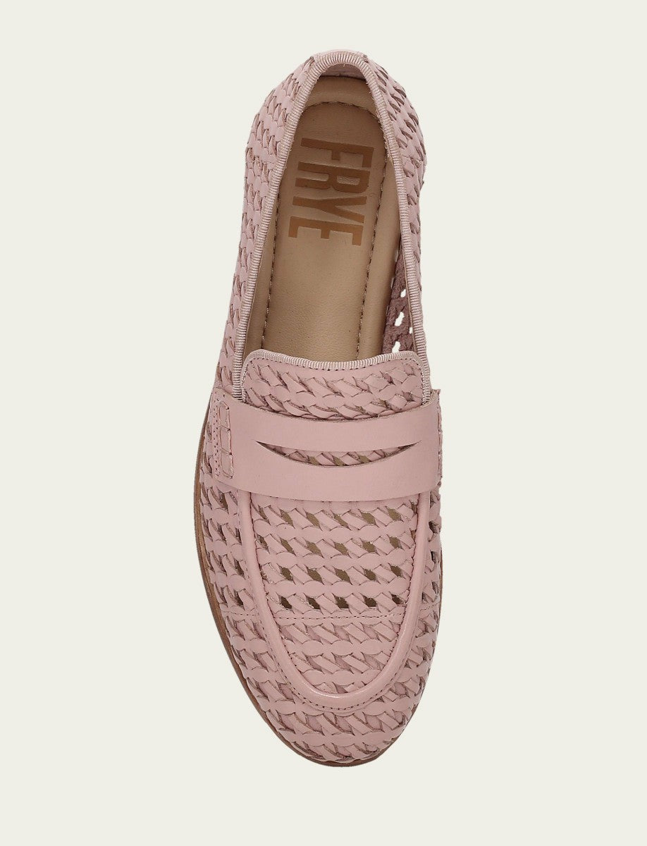 Women’s Cameo Rose Faith Woven Leather Loafers