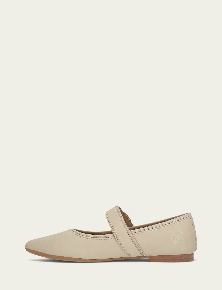 Women’s Lemon Heather Buckle Mary Jane Flats
