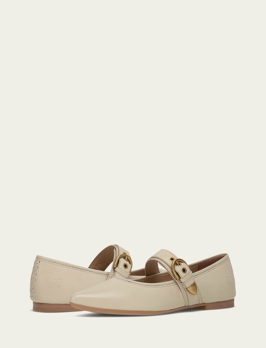 Women’s Lemon Heather Buckle Mary Jane Flats