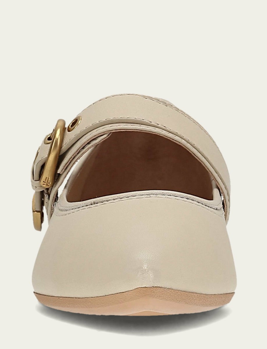 Women’s Lemon Heather Buckle Mary Jane Flats