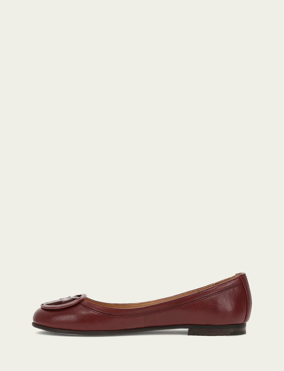 Women's Cranberry Carson Logo Ballet Shoe