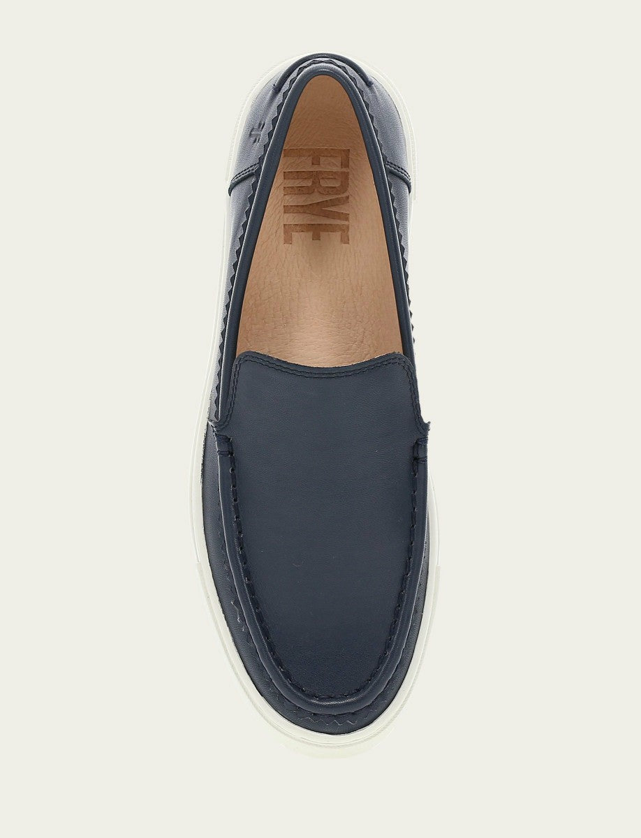 Women's Navy Ivy Venetian Loafers