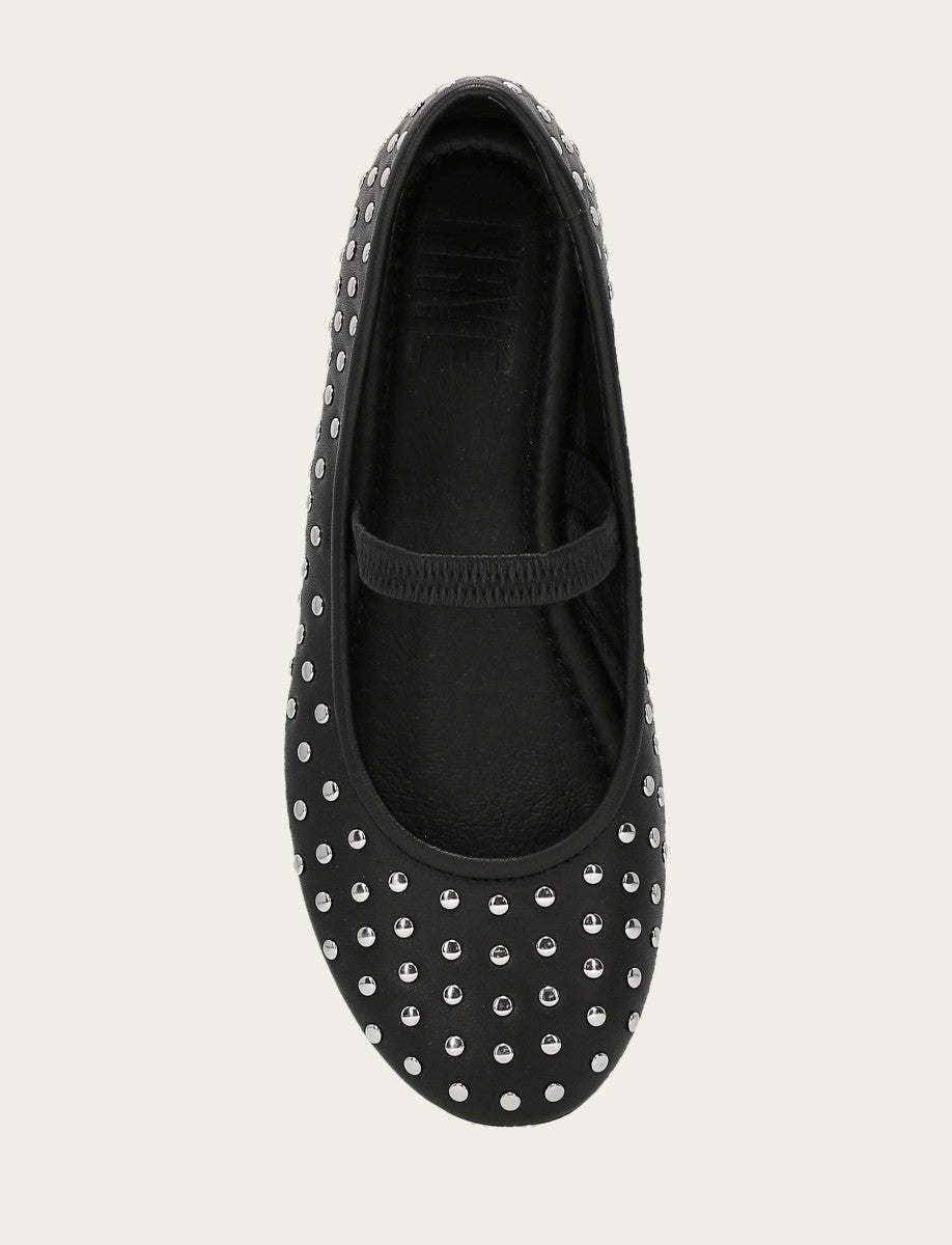 Women's Black Emma Studded Mary Jane Shoe