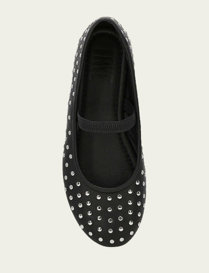 Women's Black Emma Studded Mary Jane Shoe