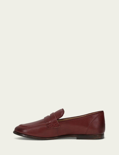 Women's Bordeaux Faith Leather Loafer