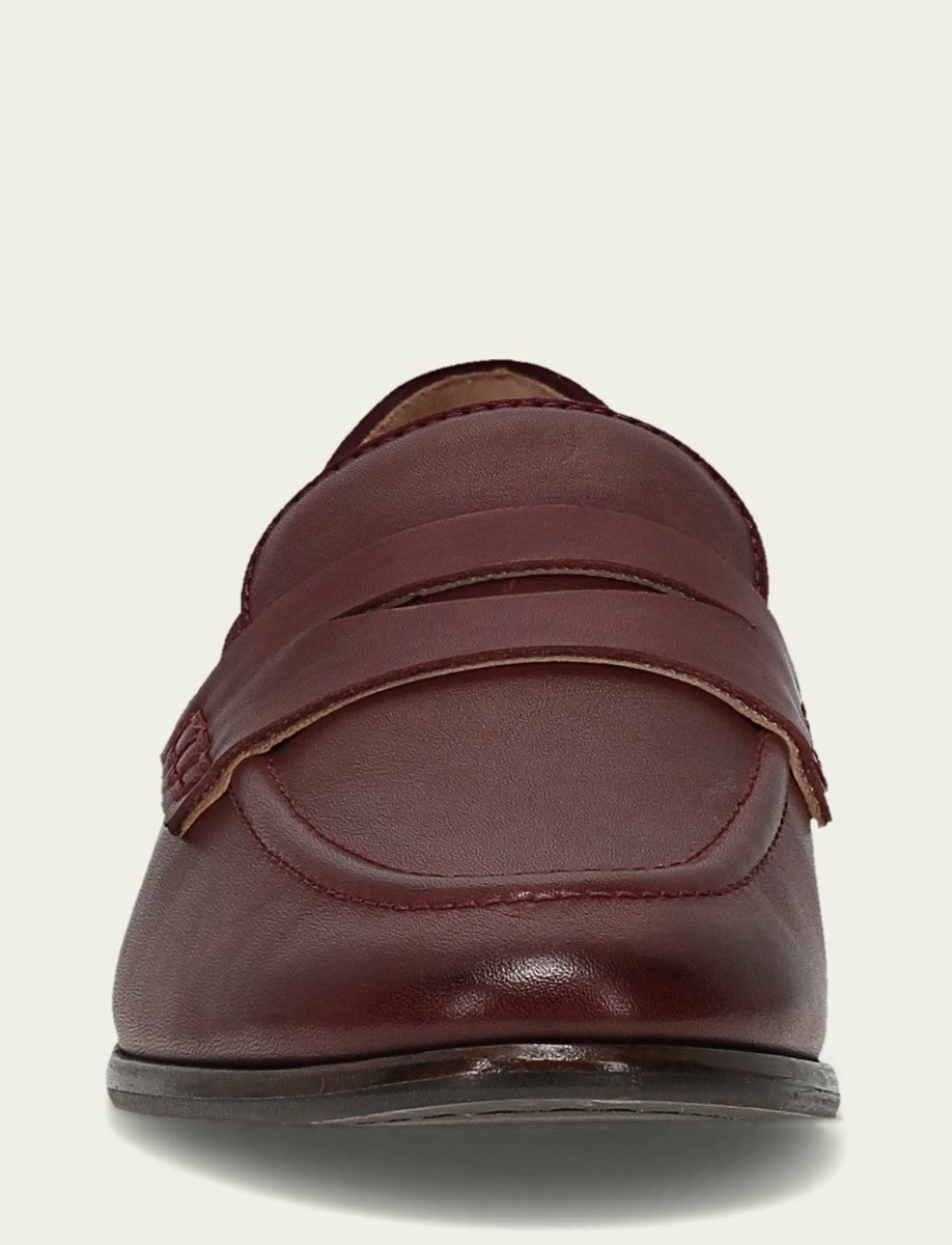 Women's Bordeaux Faith Leather Loafer
