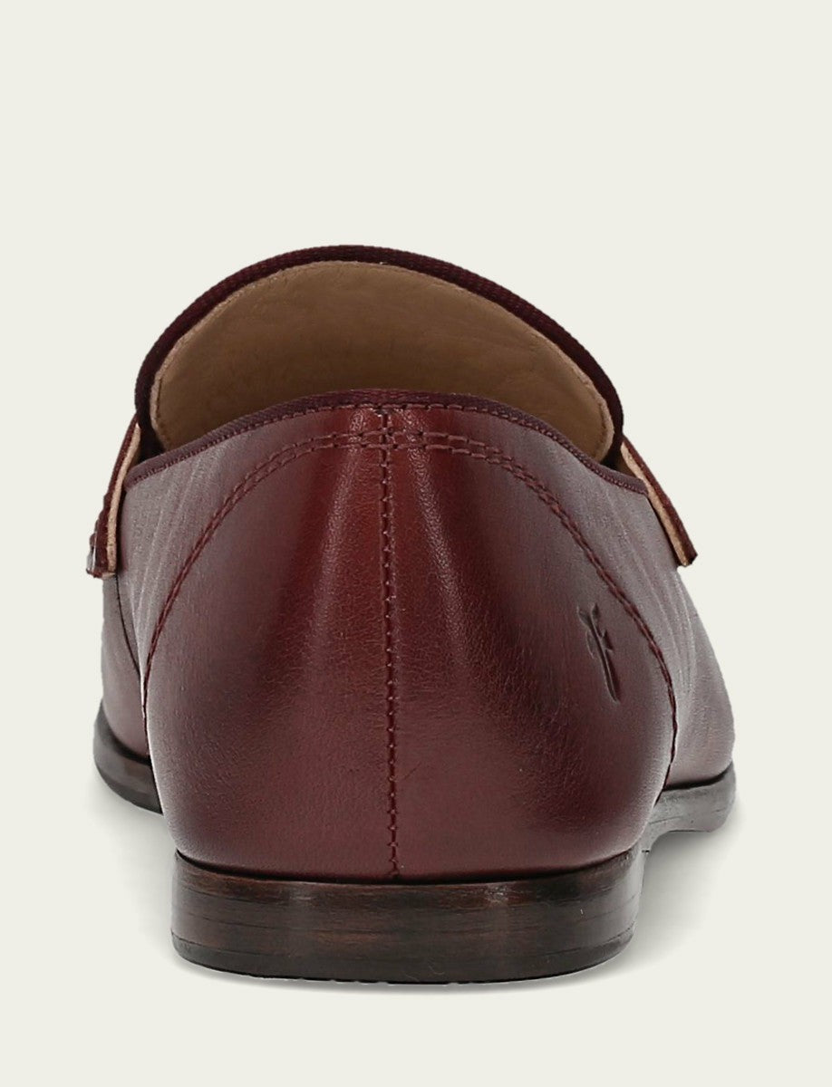 Women's Bordeaux Faith Leather Loafer